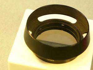Leica #12586 Metall Gegenlichtblende für Summilux M1,4/50 unbenutzt Bild 1