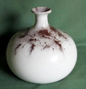 Vase, alt, original, in den typischen Farben der 60er / 70er Jahren Bild 1