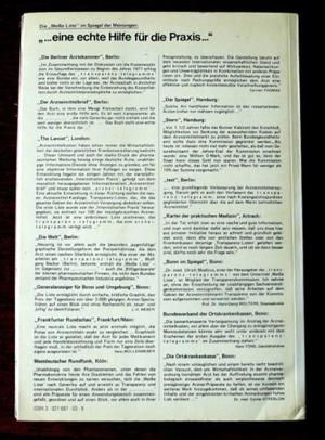 Weiße Liste - Transparenztelegramm 1979 / 1980 Bild 3