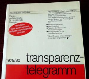 Weiße Liste - Transparenztelegramm 1979 / 1980 Bild 2