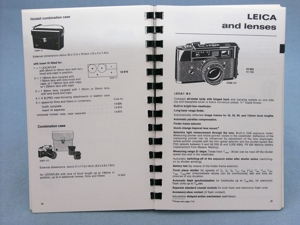 Leica General Catalogue of Photo Equipment Buch Bild 3