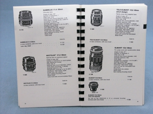 Leica General Catalogue of Photo Equipment Buch Bild 5