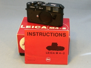 Leica M4-2 Erstversion fabrikneu mit Anleitung und Originalkarton