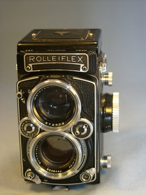 Rollei Rolleiflex 2,8 6x6 neuwertig mit Leder Bereitschaftstasche