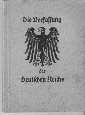 Reichsverfassung Bild 1
