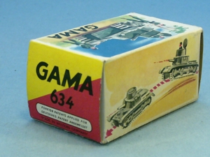 GAMA Panzer #634 Originalkarton Bild 3