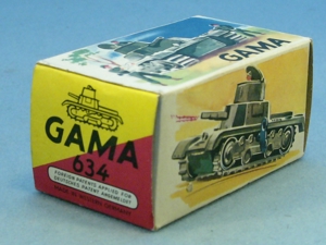 GAMA Panzer #634 Originalkarton Bild 2