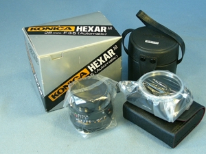 Konica Hexar AR 3,5/28mm Automatic fabrikneu noch eingeschweißt