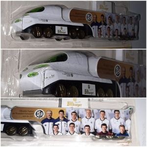 EM Fußball Truck 2004 - Deutsche Nationalmanschaft Modell H0