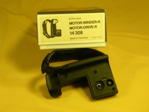 Leica Haltegriff für Motor -Winder "R" neu im Originalkarton Bild 1
