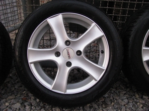 4 MAL ALUFELGEN PEUGEOT 206 DEZENT PREMIUM MADE IN GERMANY Bild 3