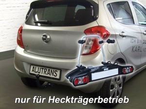 Anhängerkupplung für Opel Karl 2015 -nur für Heckträgerbetrieb- Bild 4