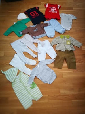 Baby Kleidung Gr. 62, 16 Teile Bild 1