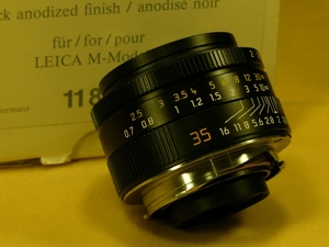Leica Summicron M2/35ASPH wie neu im Originalkarton allen Papieren Bild 2