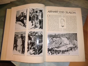 Bildersammelband Olymp. Winterspiele 1936 mit Vorschau auf Berlin Bild 3