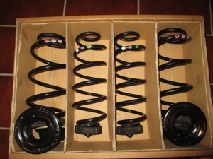 Original Fahrwerksfedern Audi A5 2,0TFSI quattro (Baureihe B8) Bild 2