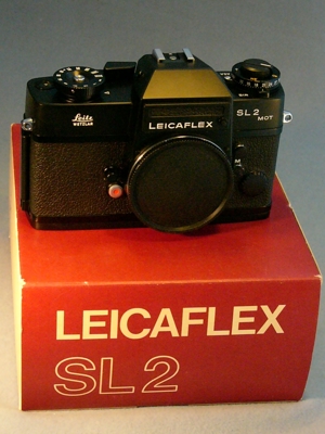 Leica Leicaflex SL2 Mot fabrikneu im Originalkarton Bild 1
