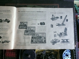 3 alte Märklin Metallbau Hefte - Raritäten für Sammler ( auch Einzelverkauf möglich) Bild 16
