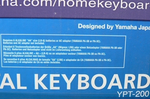 Keyboard YPT-200 von Yamaha Bild 2