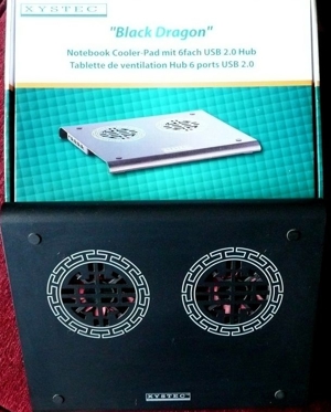 Notebook Cooler pad Xystec " Black Dragon" Bild 5