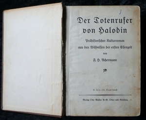 Der Totenrufer von Halodin - sehr alte, seltene Ausgabe- 6.-10 Tausendste Auflage Bild 3