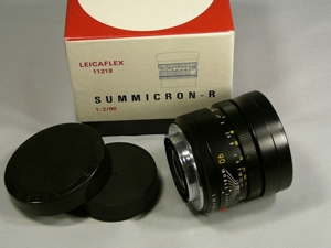 Leica Summicron R 2,0-90mm 3-Cam im Neuzustand und Originalkarton Bild 1