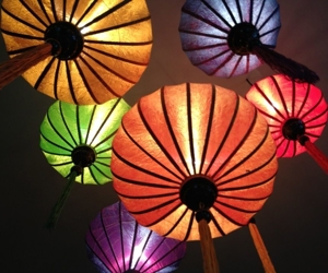 Chinesische Lampion deckenlampen Deckenleuchten Laterne Bild 2