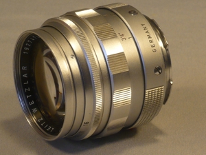 Leica Summilux M1,4 50 chrom mit Gegenlichtblende wie neu Bild 3