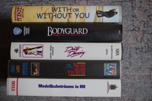 15 VHS-Kassetten, Spielfilme, Reisen, Modellbahn u.a. Bild 4