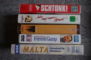 15 VHS-Kassetten, Spielfilme, Reisen, Modellbahn u.a. Bild 2