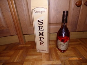 SEMPE Vieil Armagnac, 40 %, 0,7 Liter, 90-iger Jahre