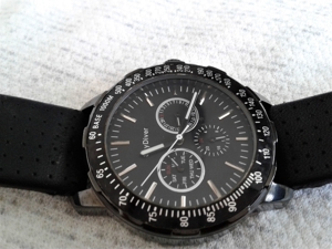 TCM Sky Diver Tag Datum Herrenuhr Bild 5