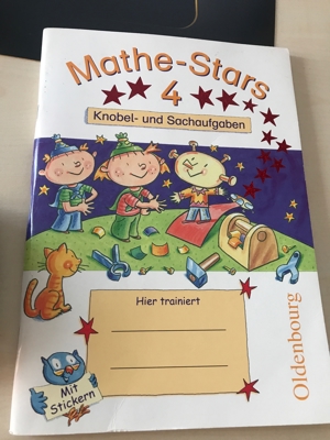 Mathe-Stars - Knobel- und Sachaufgaben: 4. Schuljahr - Übungsheft: Mit Lösungen Bild 1