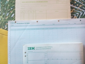 IBM Formulare RPG-Systeme /3,/32,/34,/38 Programm-Generator-System "Rarität" Bild 4