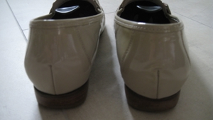 Damenslipper in Lackleder Farbe Sand von Sioux Gr. 6,5 (40) Bild 3