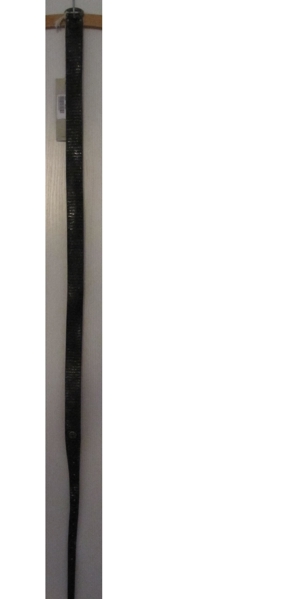 REPLAY, Gürtel, Schwarz mit Silber Glitzer, Leder, Div. Längen 90cm, 95cm, 100cm Bild 3