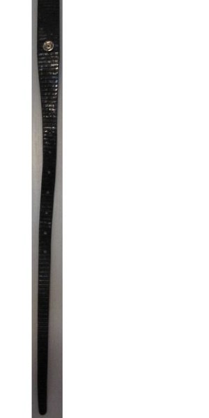 REPLAY, Gürtel, Schwarz mit Silber Glitzer, Leder, Div. Längen 90cm, 95cm, 100cm Bild 5