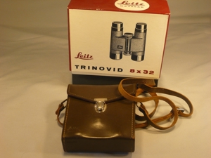 Leica original Hartledertasche für Fernglas 8x32 Trinovid Bild 1