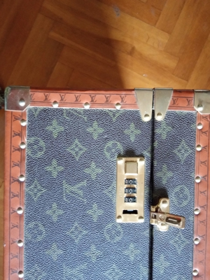 Luxus Reisegepäck Reisekoffer Koffer Hartschale braun beige stabil 4 Rollen 2 x amiiet Zahlenschloß Bild 11