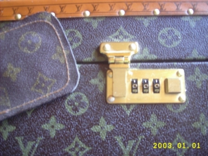Luxus Reisegepäck Reisekoffer Koffer Hartschale braun beige stabil 4 Rollen 2 x amiiet Zahlenschloß Bild 9