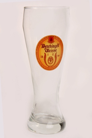 Altes Weizenglas Brauerei Weissbierglas Bärenbräu Berching Berchinger Weisse 0,5l Sammler