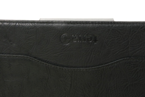 Orig.TERRA Tablet Cover Schutzhülle Leder schwarz ca.18x24 cm Bild 9