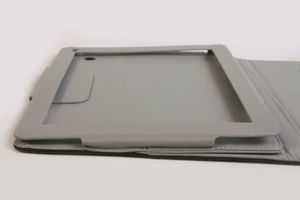 Orig.TERRA Tablet Cover Schutzhülle Leder schwarz ca.18x24 cm Bild 15