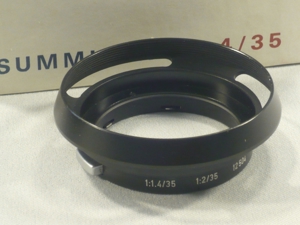 Leica Summilux M1,4/35 mit Stopper neu im Karton mit Gegenlichtblende Bild 5