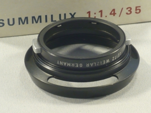 Leica Summilux M1,4/35 mit Stopper neu im Karton mit Gegenlichtblende Bild 6