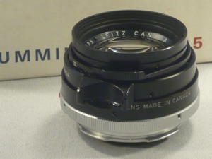 Leica Summilux M1,4/35 mit Stopper neu im Karton mit Gegenlichtblende Bild 3