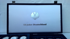 24 Silber-Münzen 50 Jahre Deutschland Bild 3
