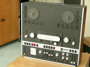 ReVox A700 Tonbandmaschine revidiert mit Rechnung und Plexiglashaube Bild 5