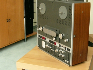 ReVox A700 Tonbandmaschine revidiert mit Rechnung und Plexiglashaube Bild 8