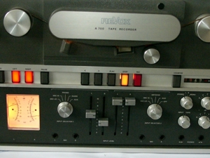 ReVox A700 Tonbandmaschine revidiert mit Rechnung und Plexiglashaube Bild 10